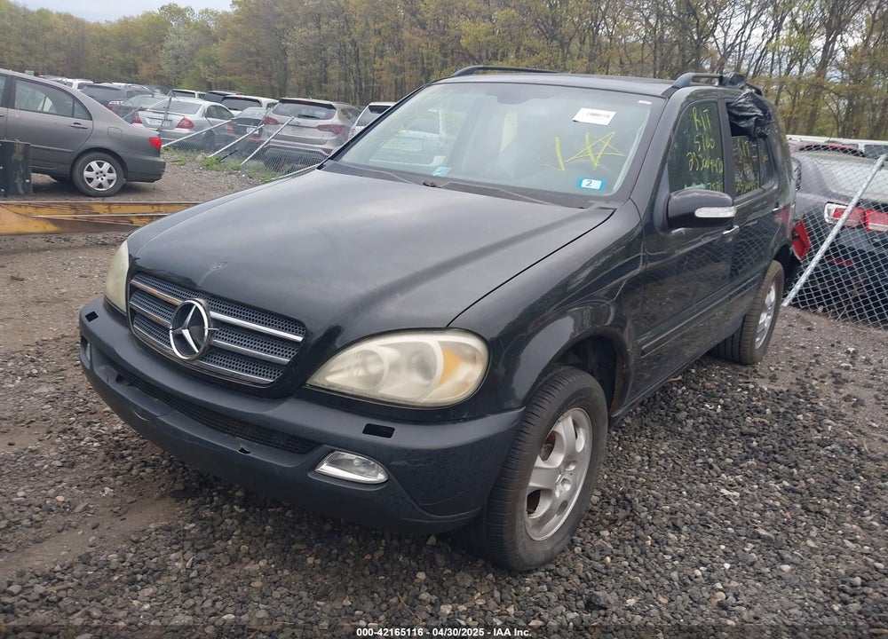 2002 MERCEDES-BENZ ML 500 VIN: 4JGAB75E12A332744