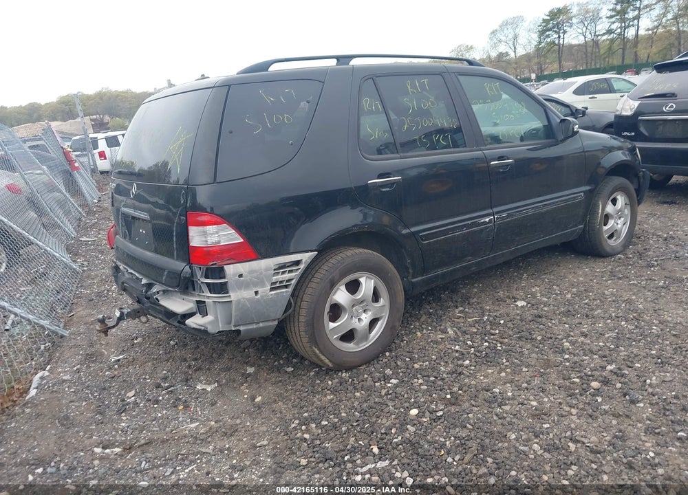 2002 MERCEDES-BENZ ML 500 VIN: 4JGAB75E12A332744