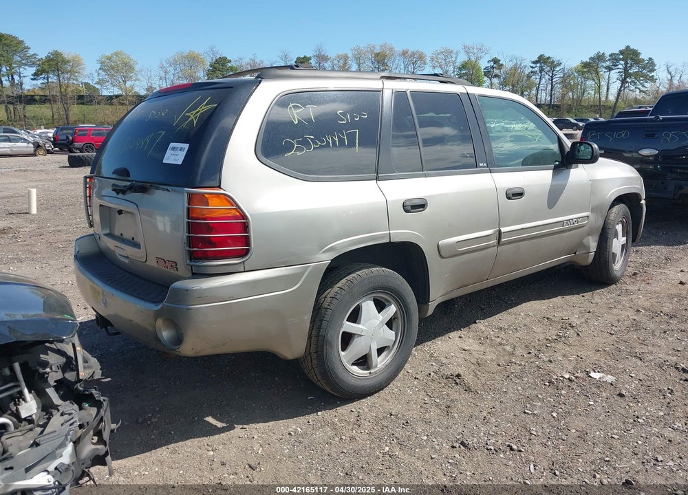 2002 GMC ENVOY VIN: 1GKDT13S522374367