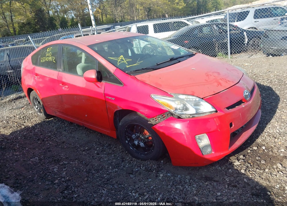 2010 TOYOTA PRIUS VIN: JTDKN3DU7A0222707