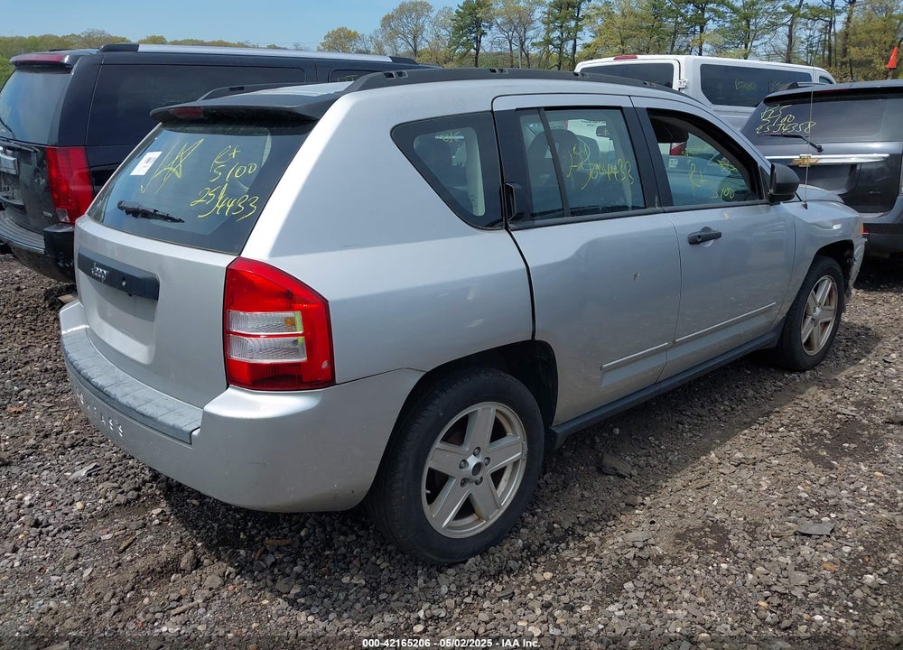 2009 JEEP COMPASS SPORT VIN: 1J4FT47B79D217612