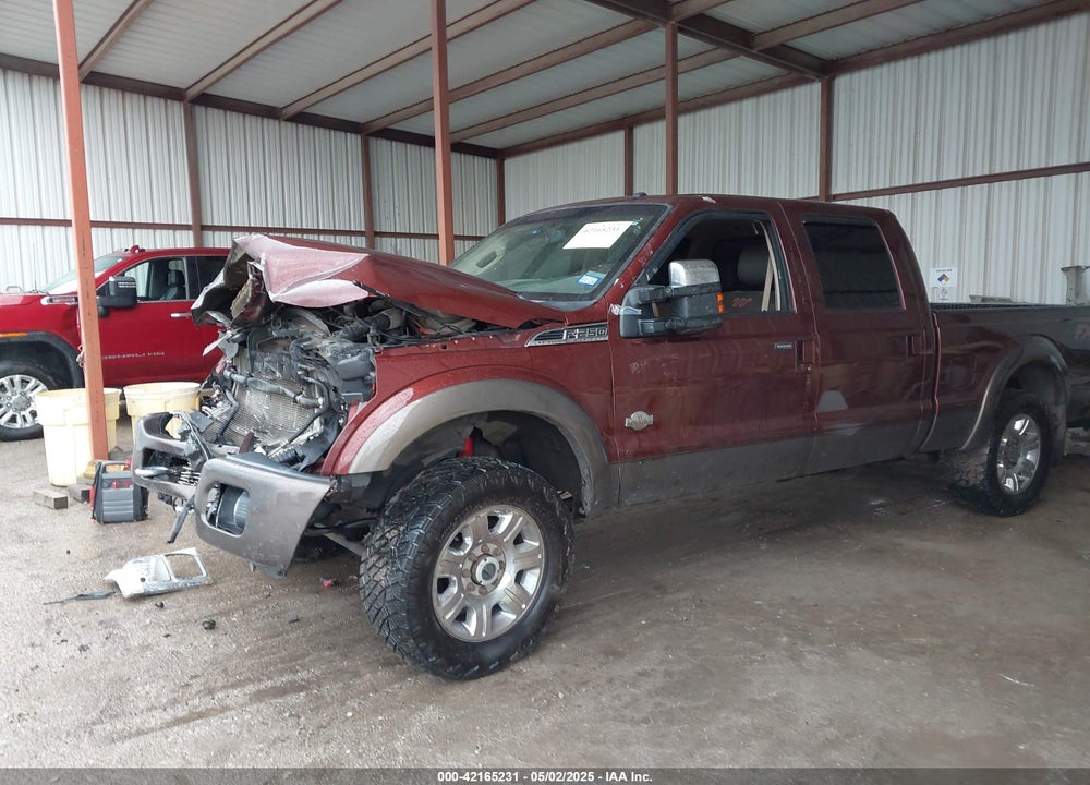 2015 FORD F-250 LARIAT VIN: 1FT7W2BT5FEC34212