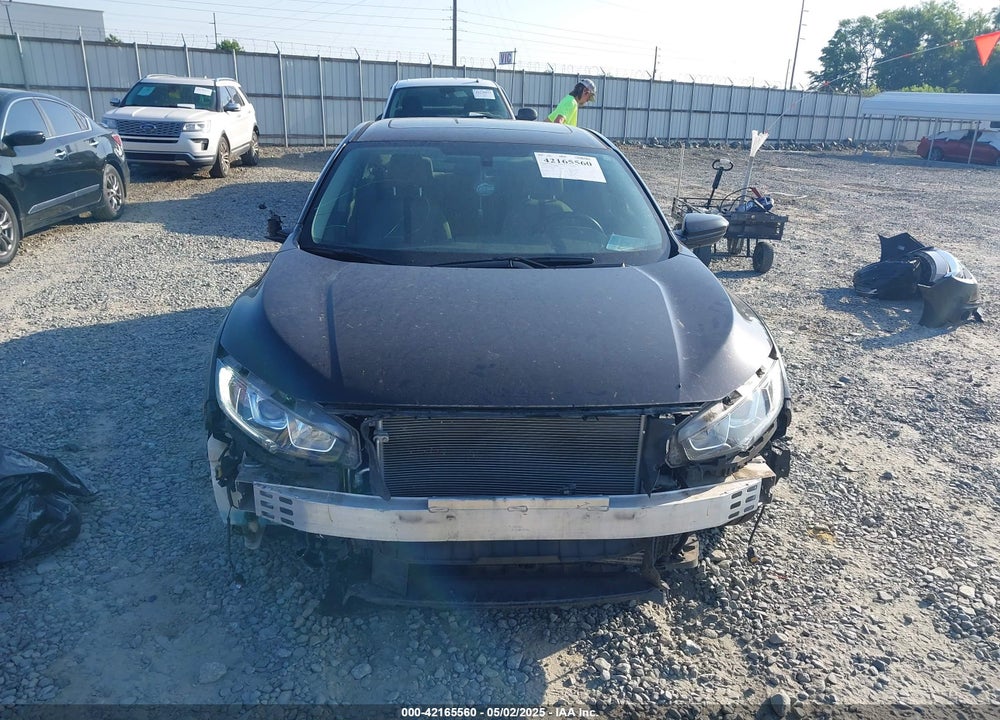 2018 HONDA CIVIC EX-T VIN: JHMFC1F35JX007641