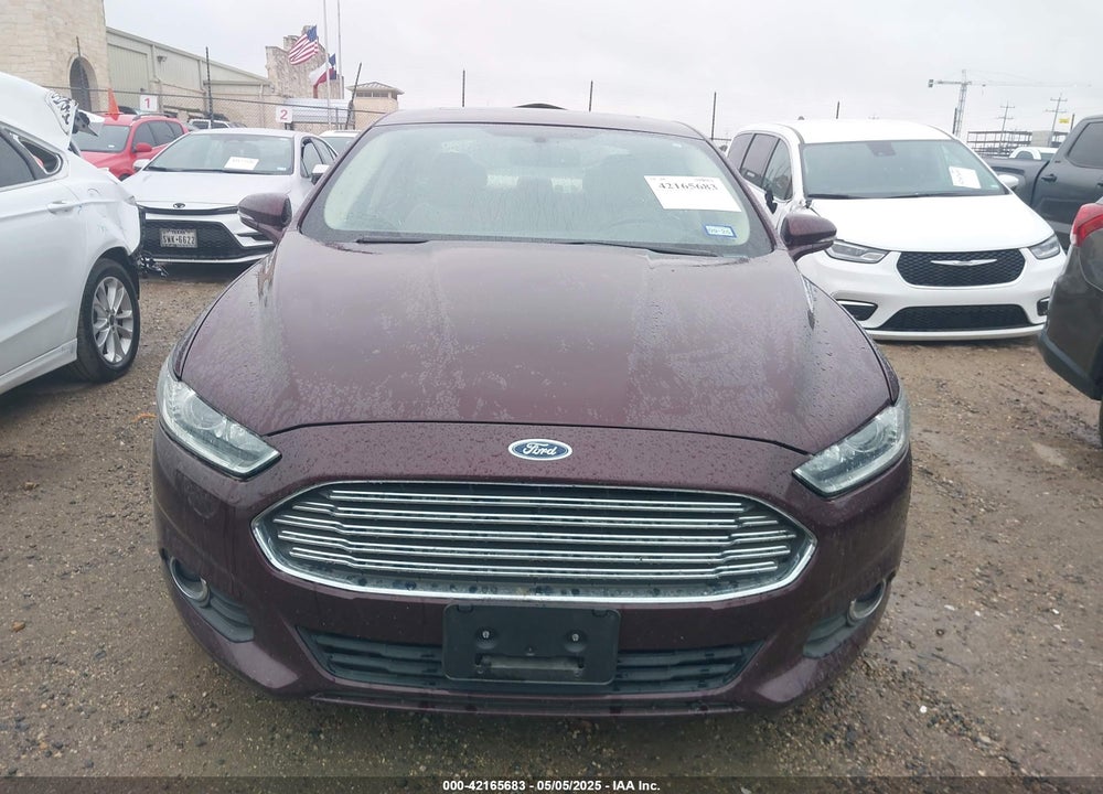 2013 FORD FUSION SE VIN: 3FA6P0HR9DR169325
