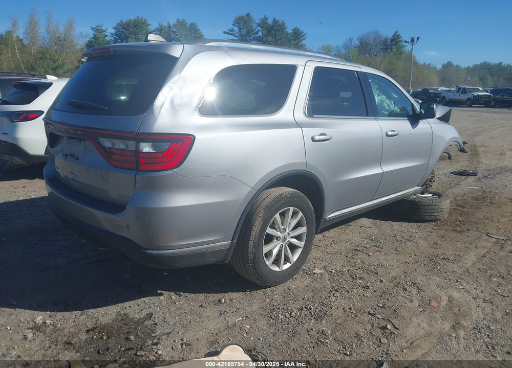 2020 DODGE DURANGO VIN: 1C4RDJAG8LC252935