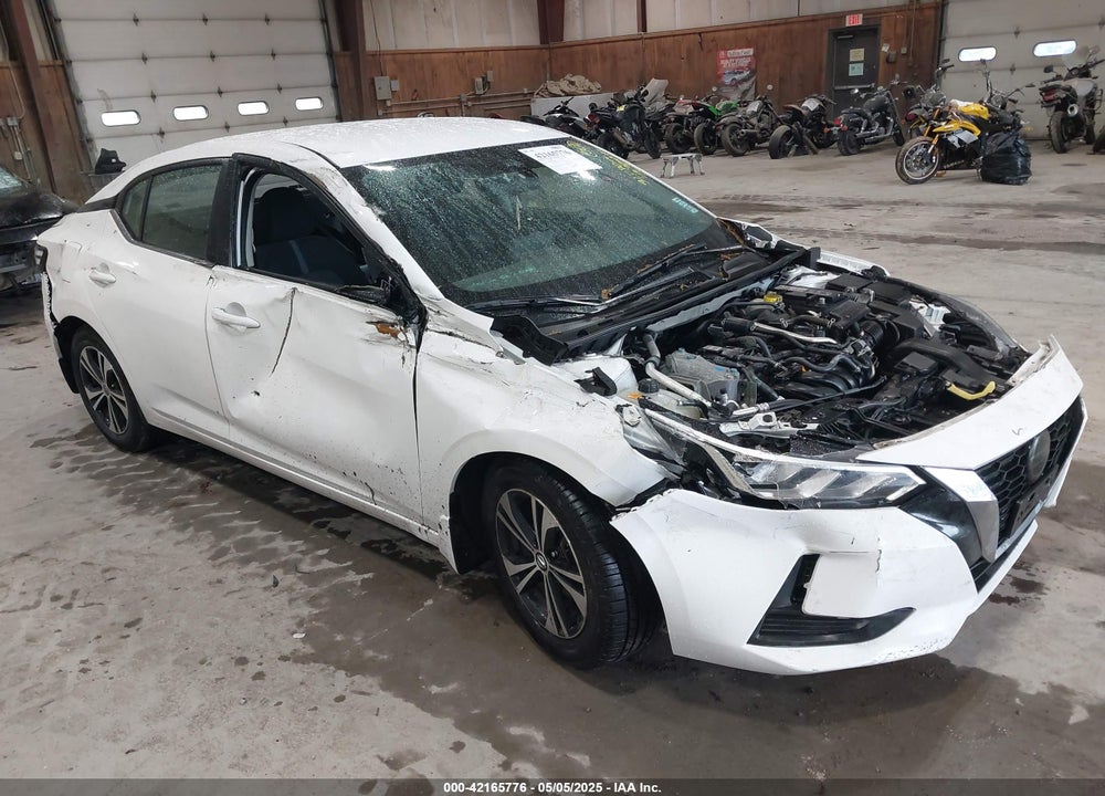 2022 NISSAN SENTRA VIN: 3N1AB8CV7NY289365