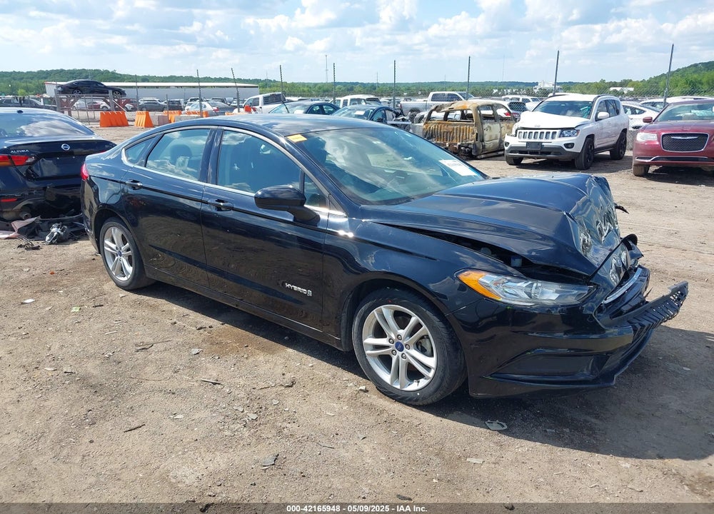 2018 FORD FUSION VIN: 3FA6P0LU9JR173091