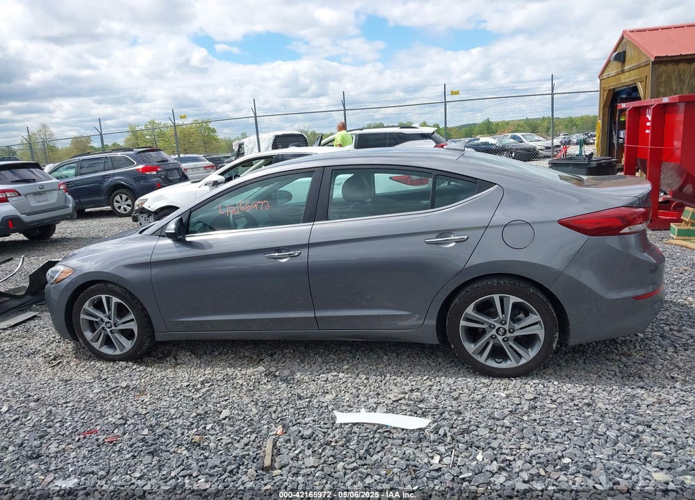 2017 HYUNDAI ELANTRA LIMITED VIN: KMHD84LF6HU164466