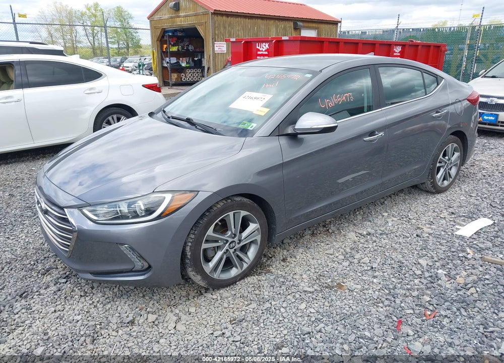 2017 HYUNDAI ELANTRA LIMITED VIN: KMHD84LF6HU164466