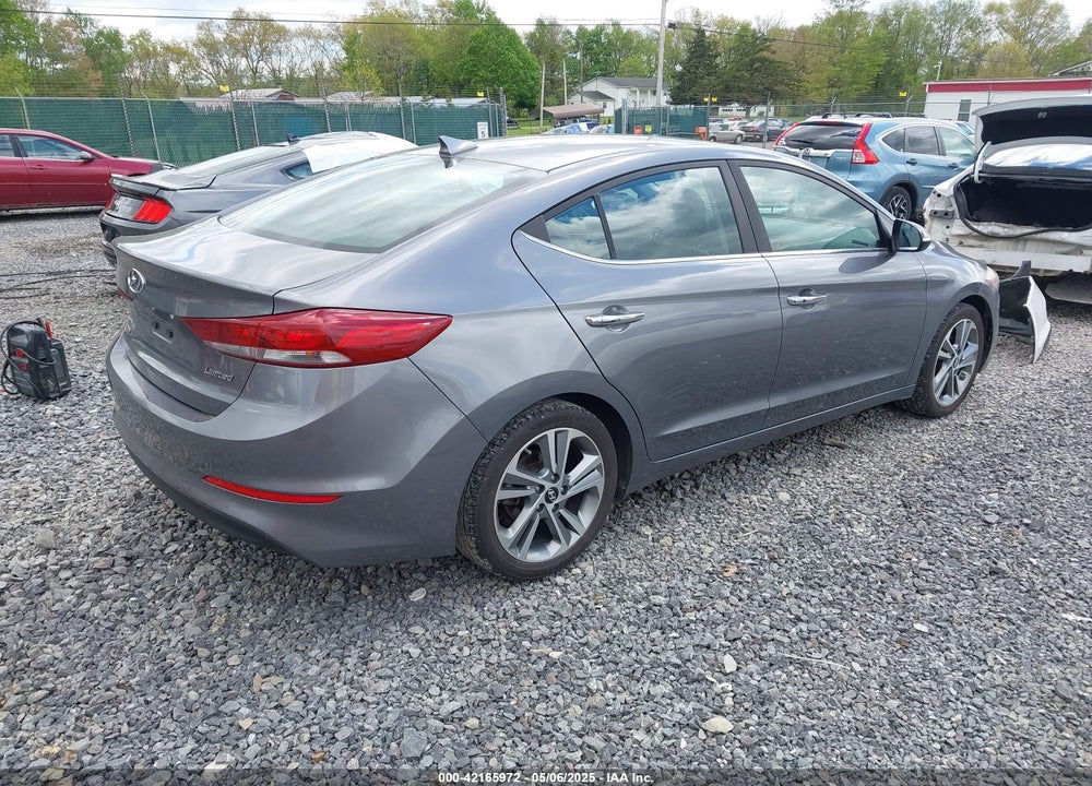 2017 HYUNDAI ELANTRA LIMITED VIN: KMHD84LF6HU164466