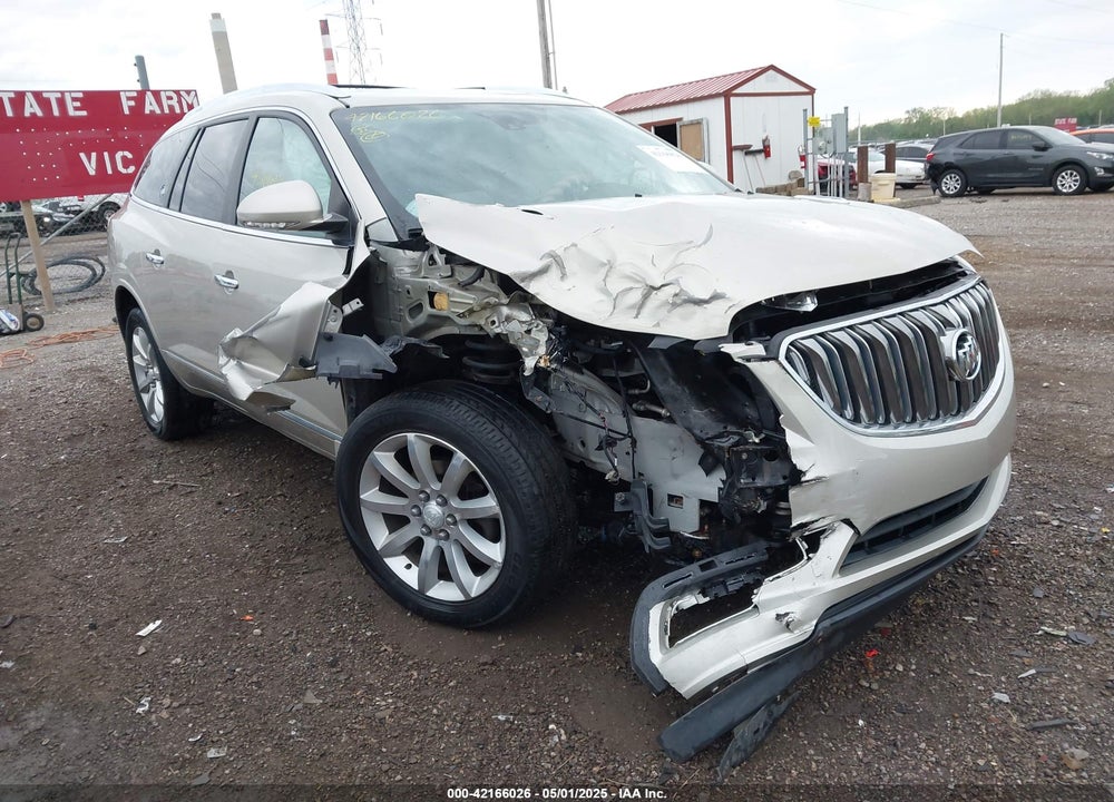 2014 BUICK ENCLAVE LEATHER VIN: 5GAKRBKD3EJ366466
