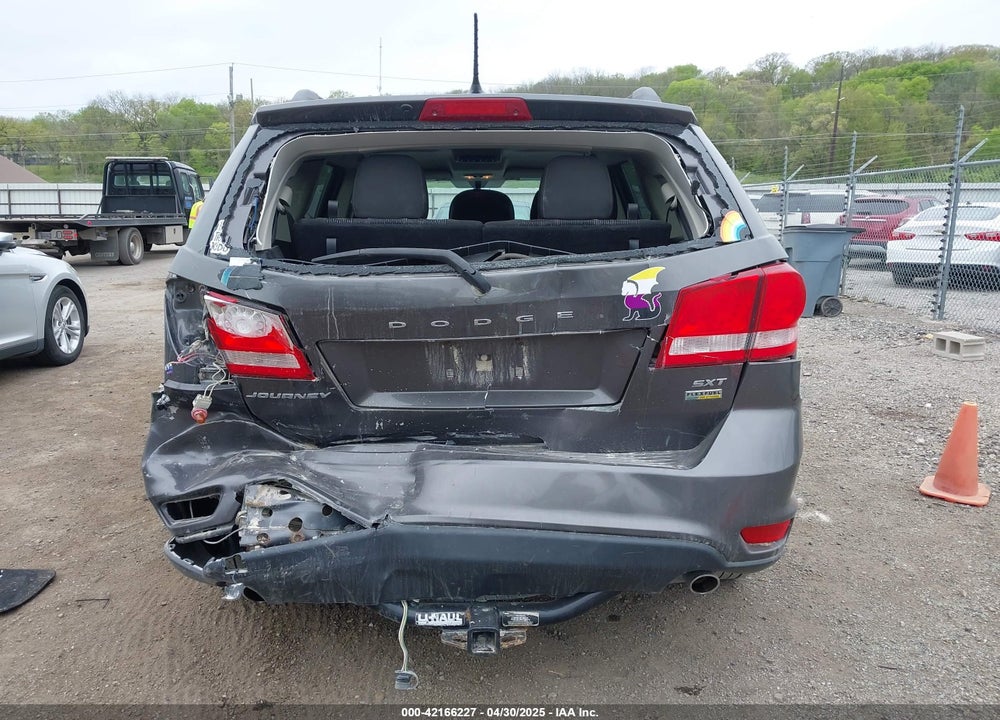 2015 DODGE JOURNEY SXT VIN: 3C4PDCBG9FT707530