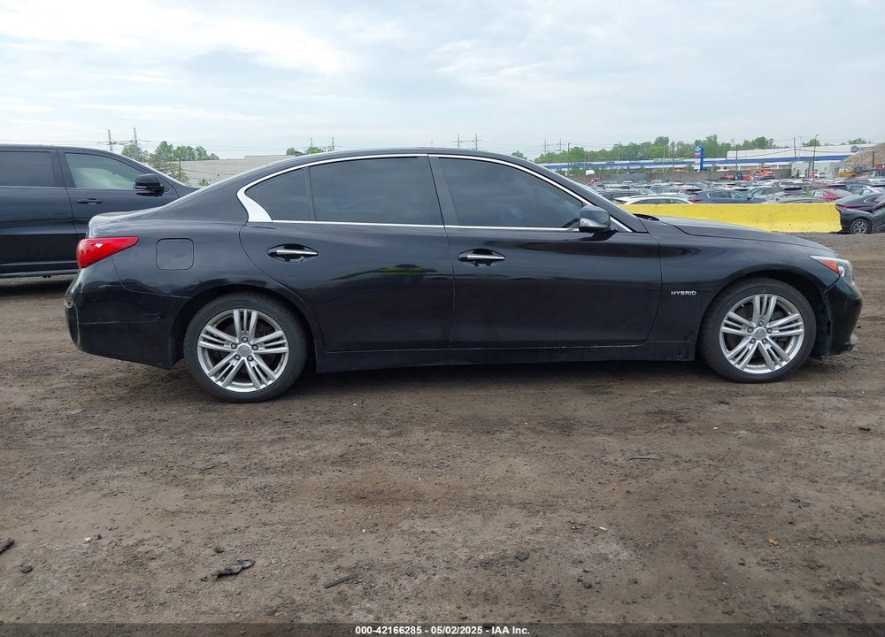 2016 INFINITI Q50 HYBRID VIN: JN1AV7AR8GM530198