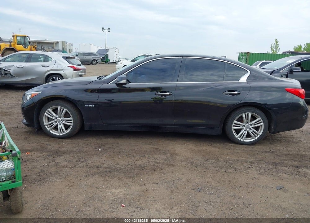 2016 INFINITI Q50 HYBRID VIN: JN1AV7AR8GM530198