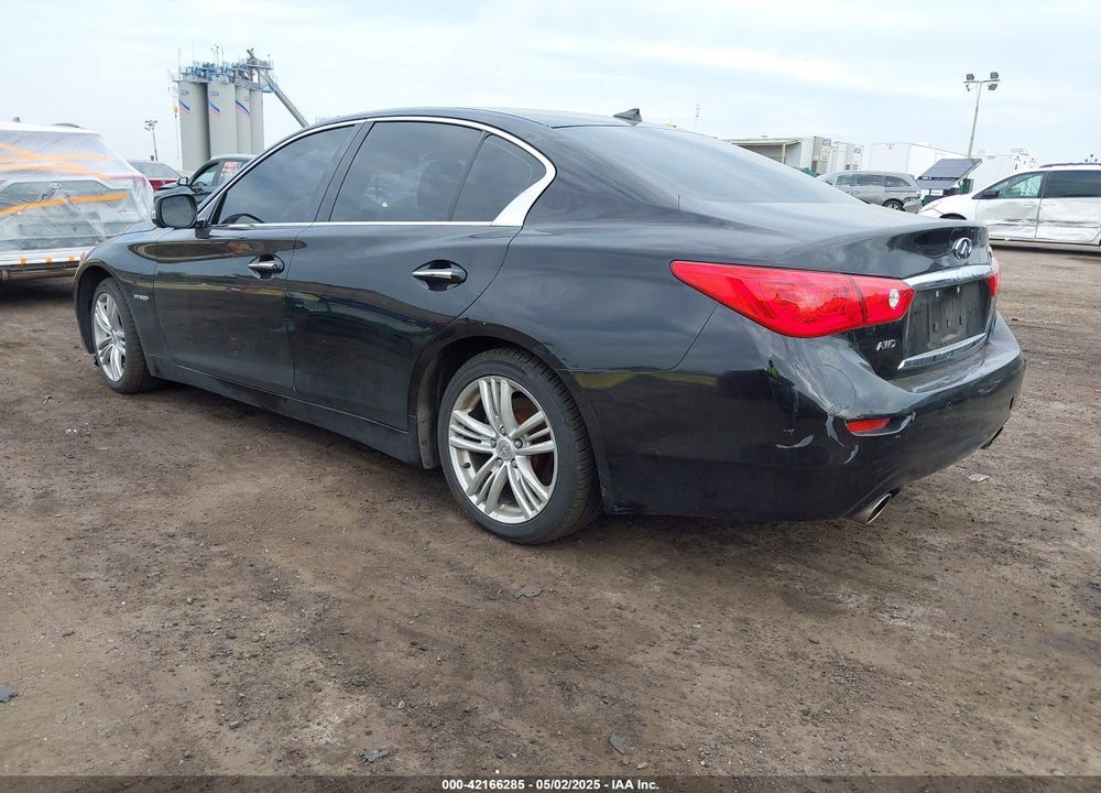 2016 INFINITI Q50 HYBRID VIN: JN1AV7AR8GM530198