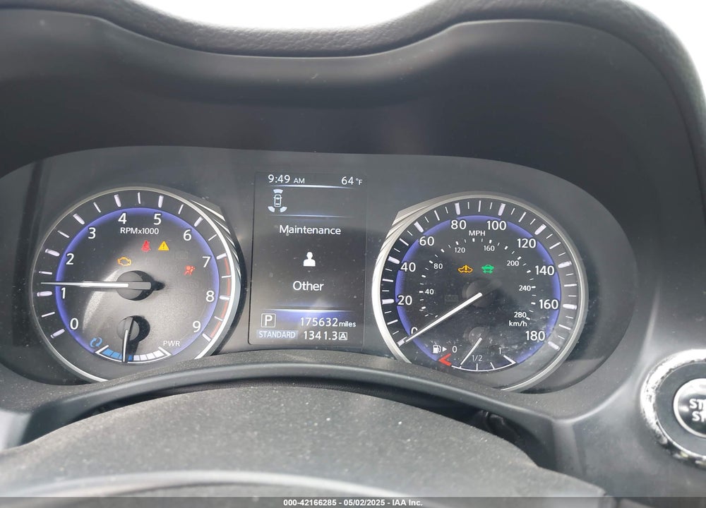 2016 INFINITI Q50 HYBRID VIN: JN1AV7AR8GM530198