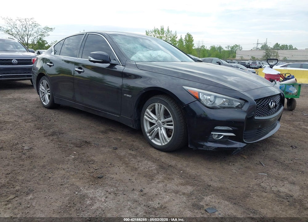 2016 INFINITI Q50 HYBRID VIN: JN1AV7AR8GM530198