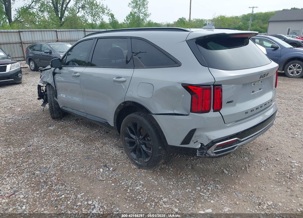 2022 KIA SORENTO VIN: 5XYRKDLF9NG079825
