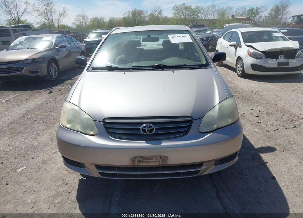 2003 TOYOTA COROLLA CE VIN: 1NXBR32EX3Z170478