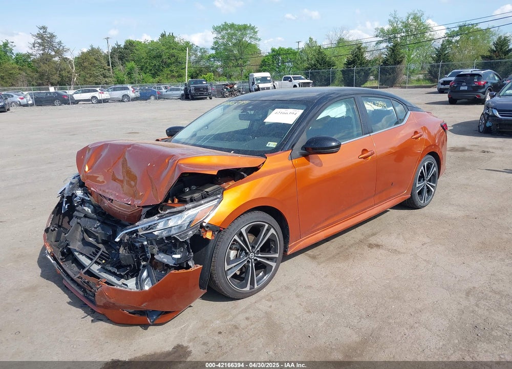 2022 NISSAN SENTRA VIN: 3N1AB8DV1NY299761