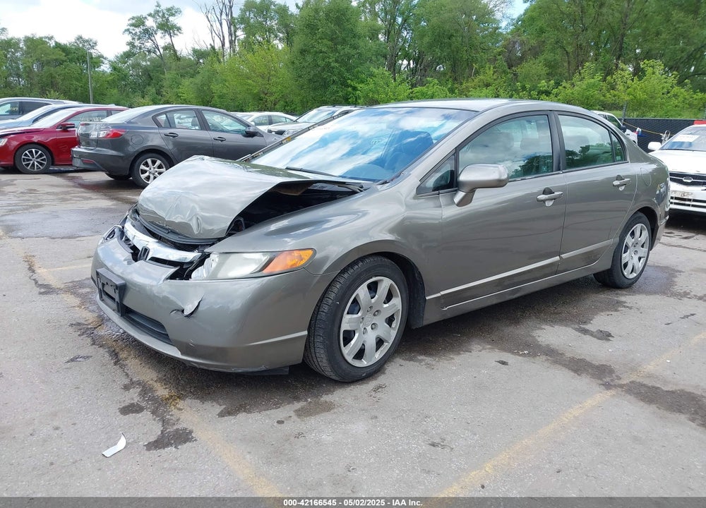 2006 HONDA CIVIC LX VIN: 1HGFA16566L137307