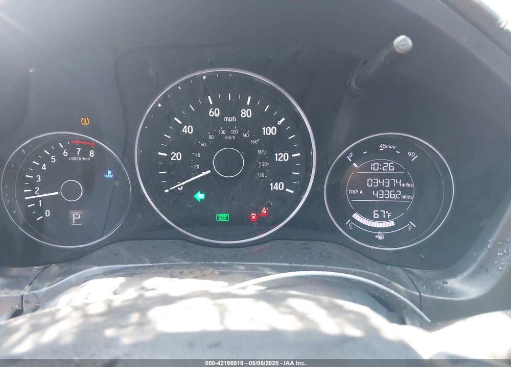 2021 HONDA HR-V 2WD SPORT VIN: 3CZRU5H15MM706996