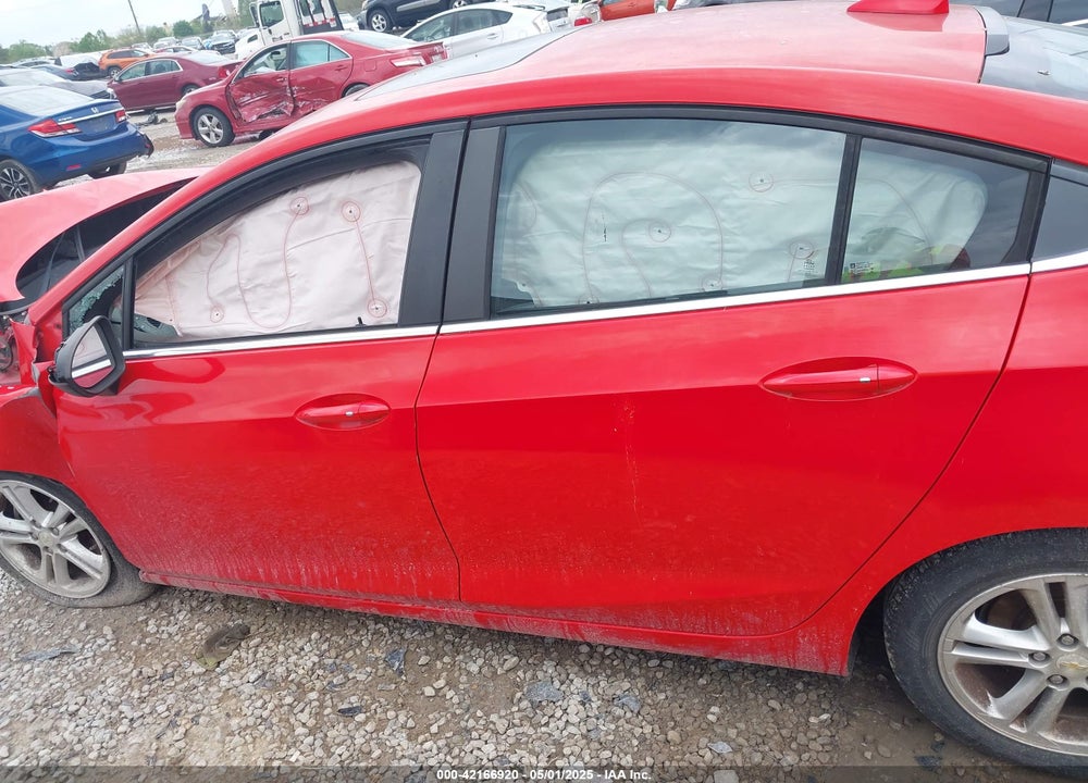 2016 CHEVROLET CRUZE LT AUTO VIN: 1G1BE5SM3G7300794