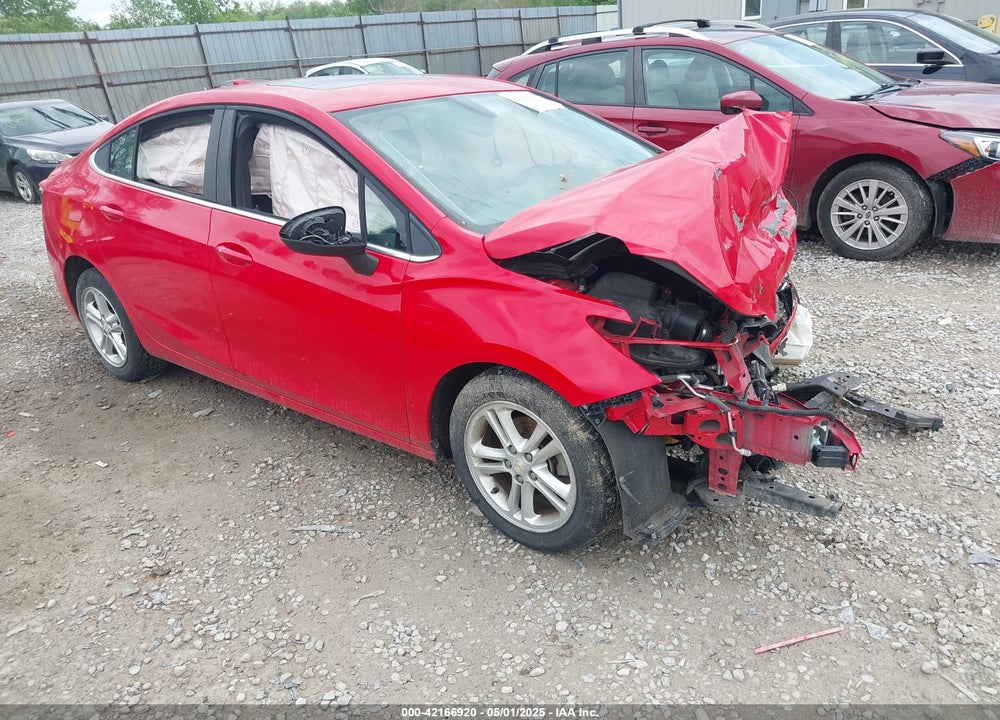 2016 CHEVROLET CRUZE LT AUTO VIN: 1G1BE5SM3G7300794