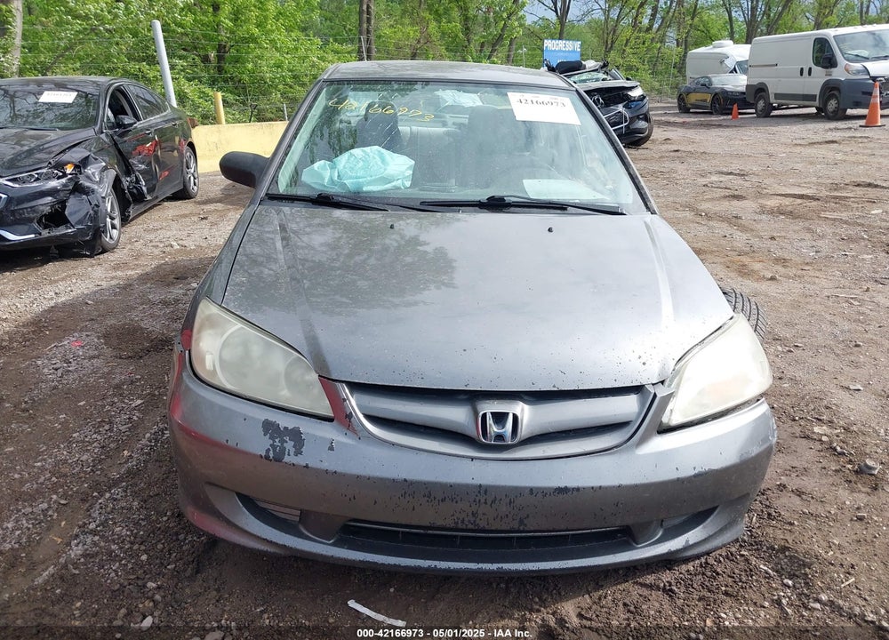 2004 HONDA CIVIC VIN: 1HGES16524L009748