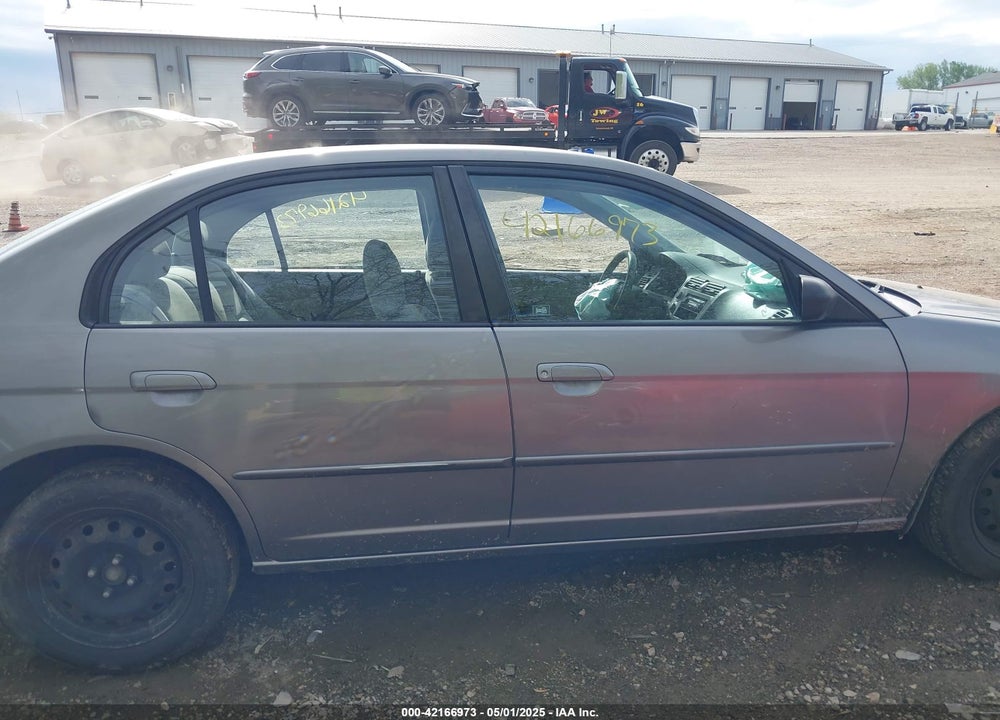 2004 HONDA CIVIC VIN: 1HGES16524L009748