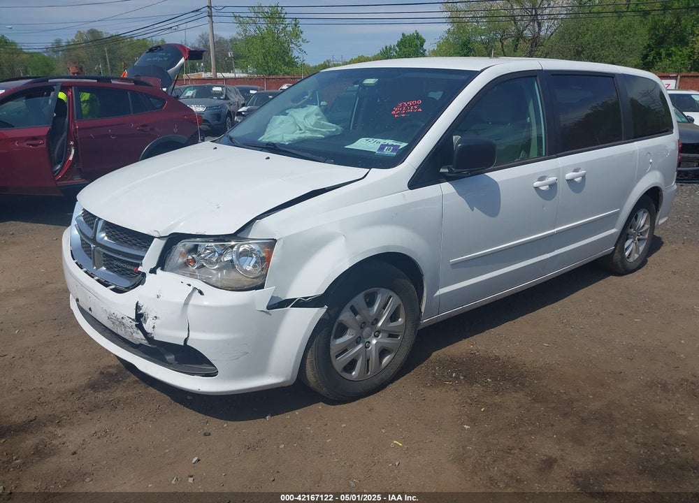2016 DODGE GRAND CARAVAN SE VIN: 2C4RDGBG7GR160231