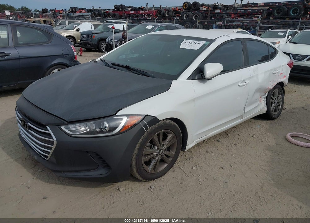 2018 HYUNDAI ELANTRA VIN: 5NPD84LF4JH237810
