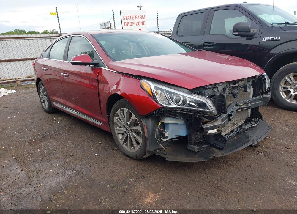2016 HYUNDAI SONATA SPORT VIN: 5NPE34AF8GH369838