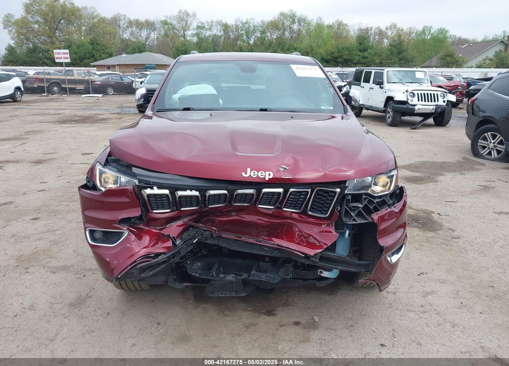 2017 JEEP GRAND CHEROKEE VIN: 1C4RJFBG8HC760544