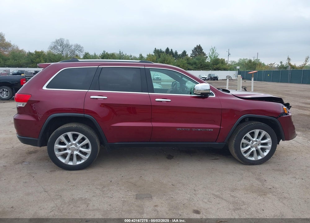 2017 JEEP GRAND CHEROKEE VIN: 1C4RJFBG8HC760544