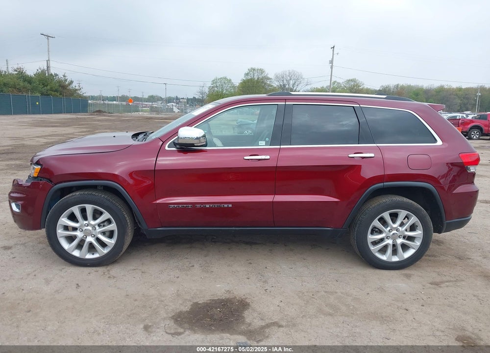 2017 JEEP GRAND CHEROKEE VIN: 1C4RJFBG8HC760544