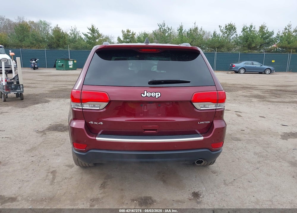 2017 JEEP GRAND CHEROKEE VIN: 1C4RJFBG8HC760544