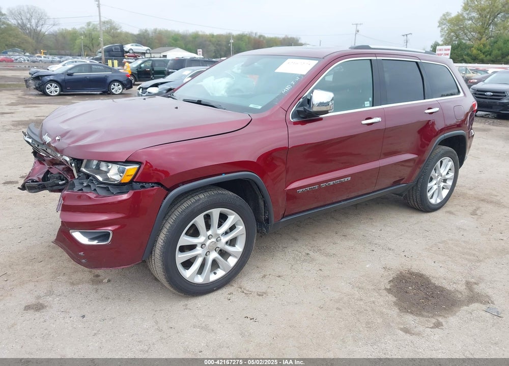 2017 JEEP GRAND CHEROKEE VIN: 1C4RJFBG8HC760544