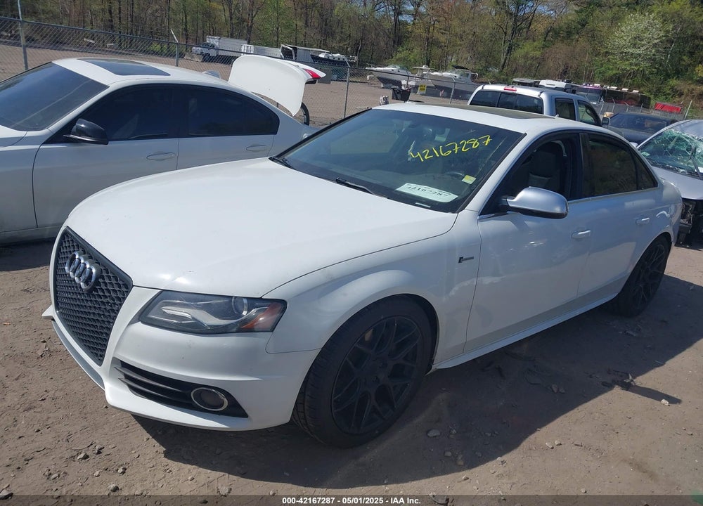 2012 AUDI S4 VIN: WAUBGAFLXCA097800