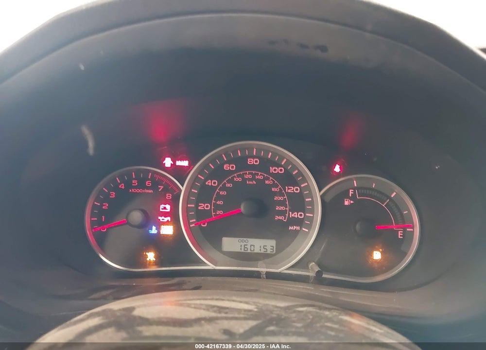 2009 SUBARU IMPREZA OUTBACK SPORT VIN: JF1GH63609G820034