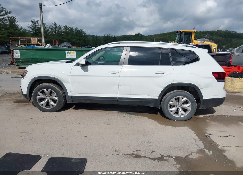 2019 VOLKSWAGEN ATLAS VIN: 1V2DR2CAXKC598265