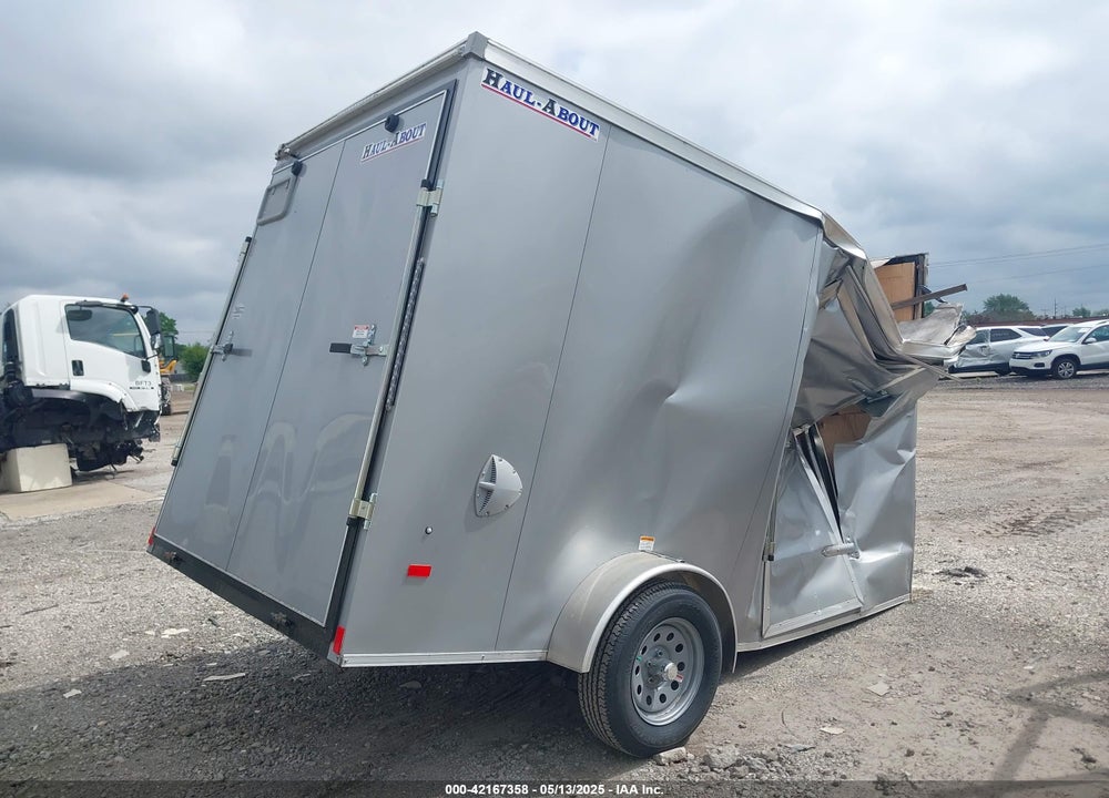 2024 HAUL-ABOUT 10' CARGO TRAILER VIN: 7P6500E13R1012500