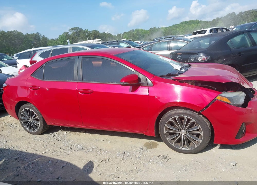 2016 TOYOTA COROLLA S PLUS VIN: 2T1BURHE0GC552860