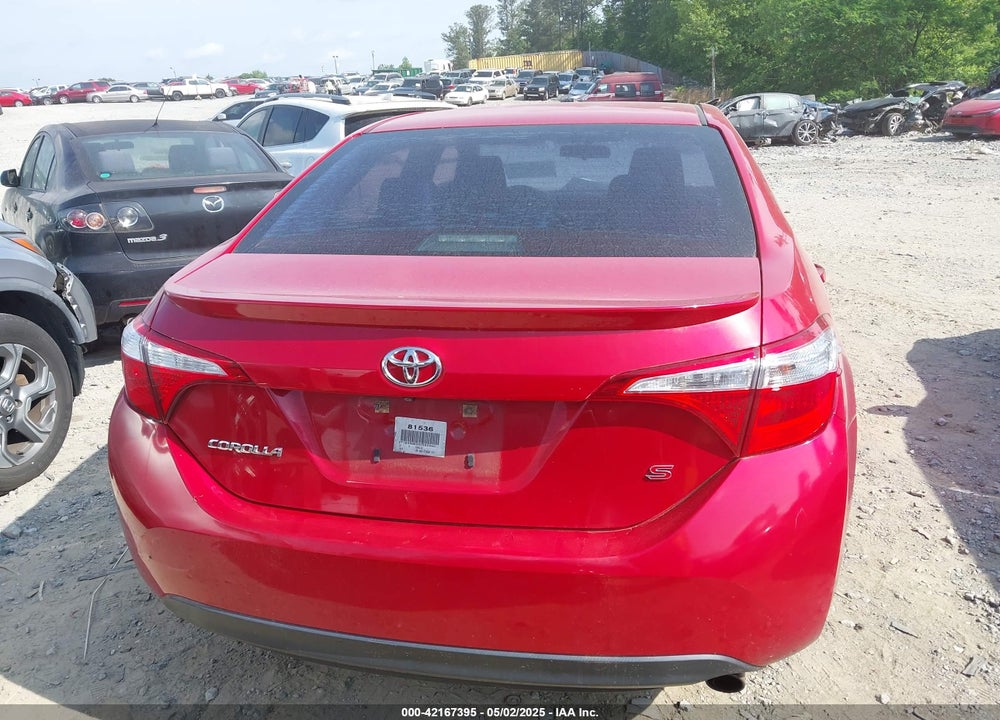 2016 TOYOTA COROLLA S PLUS VIN: 2T1BURHE0GC552860