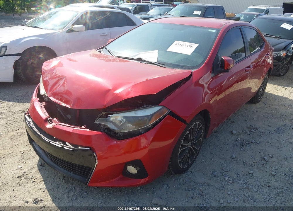 2016 TOYOTA COROLLA S PLUS VIN: 2T1BURHE0GC552860