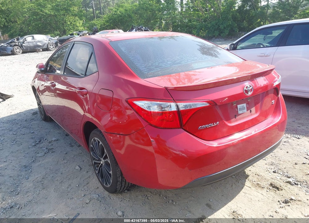 2016 TOYOTA COROLLA S PLUS VIN: 2T1BURHE0GC552860