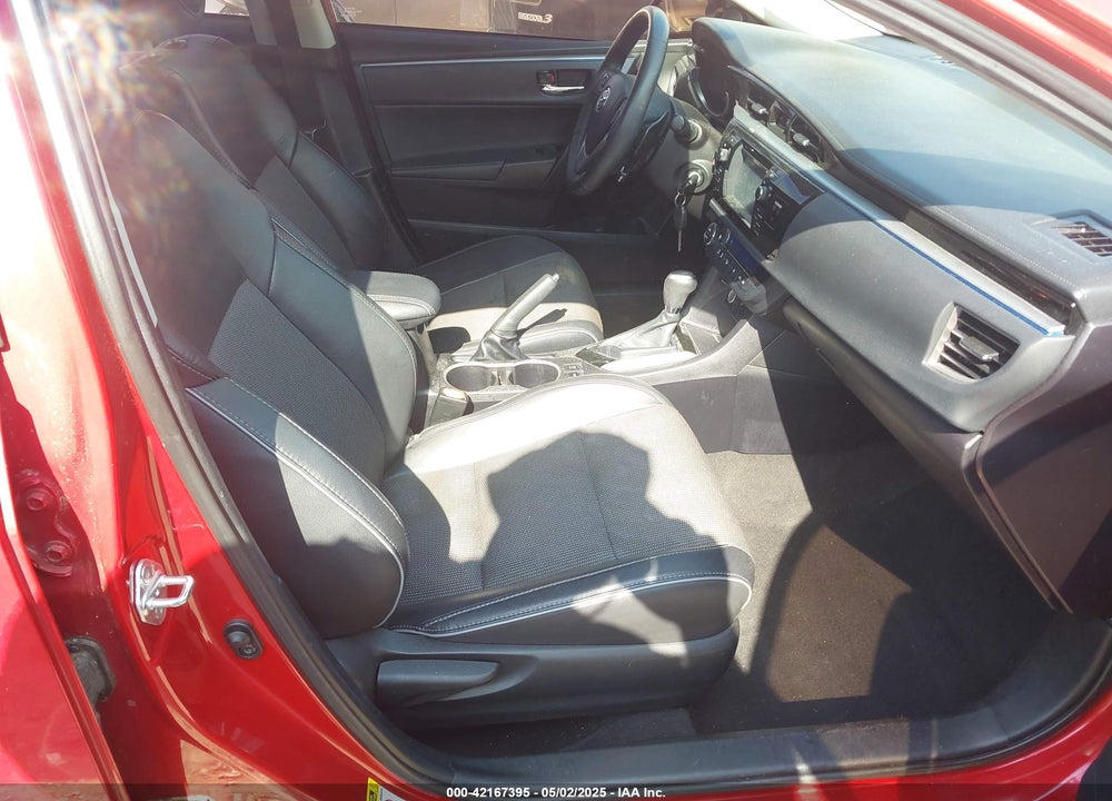 2016 TOYOTA COROLLA S PLUS VIN: 2T1BURHE0GC552860