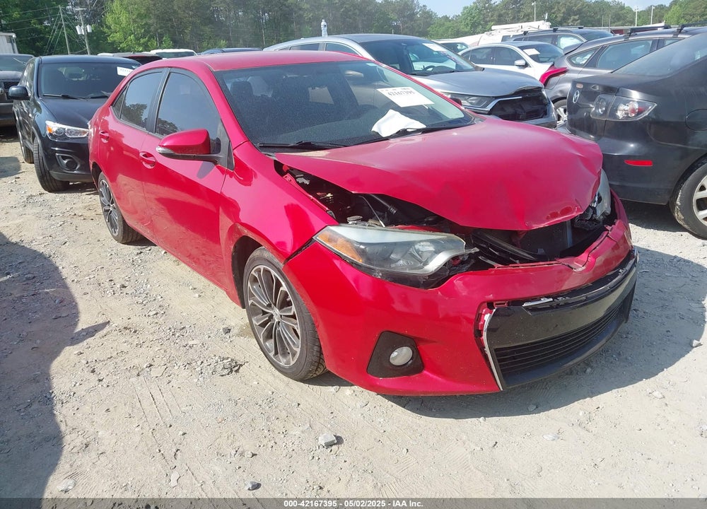2016 TOYOTA COROLLA S PLUS VIN: 2T1BURHE0GC552860