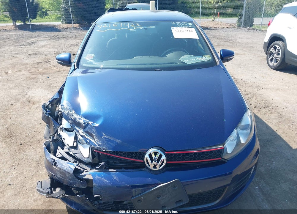 2012 VOLKSWAGEN GTI 4-DOOR VIN: WVWHD7AJ9CW317932