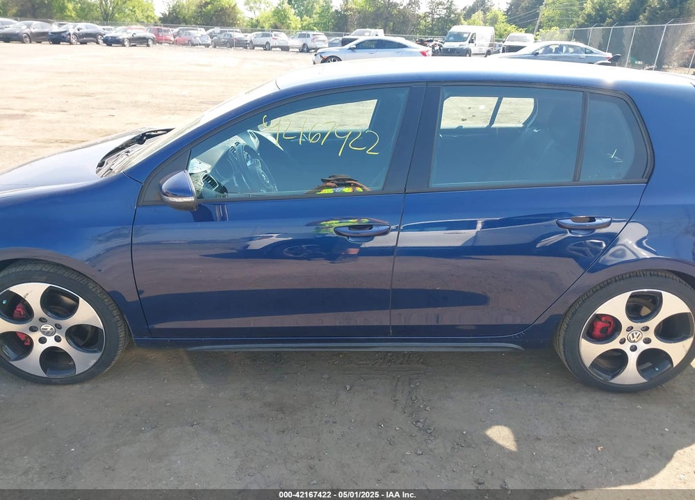 2012 VOLKSWAGEN GTI 4-DOOR VIN: WVWHD7AJ9CW317932